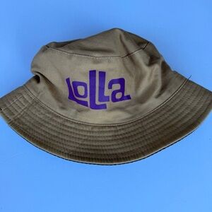 Lollapalooza Festival Khaki Bucket Hat